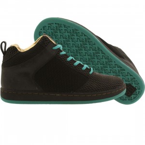 JB Classics Peddler Mid Brainchild - Black (grn-c / ebony / laser)